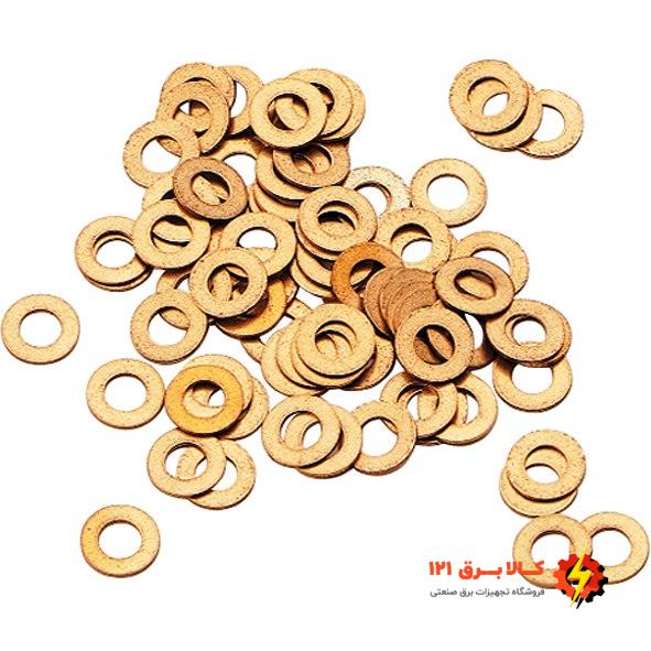 واشر برنجی تخت ترانسفورماتور در سایت کالا برق 121 واشر برنجی تخت ترانسفورماتور در سایت کالا برق 121